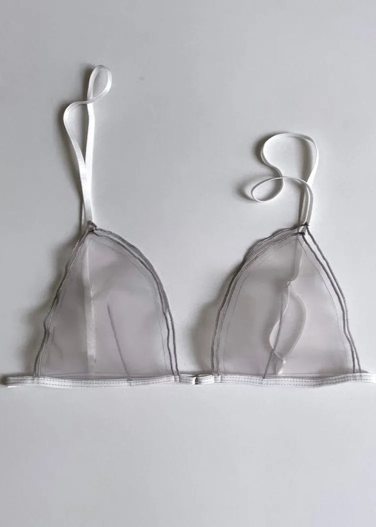 PEARL GREY SOFT CUP BRA