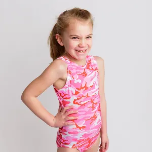 Pink Camouflage Leotard