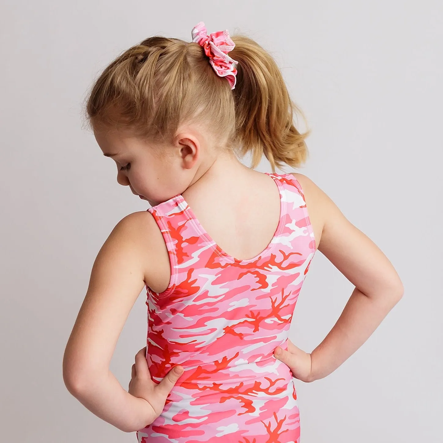 Pink Camouflage Leotard