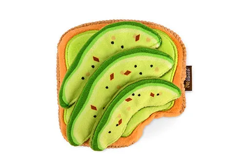 PLAY Barking Brunch Avo-doggo Toast Dog Toy