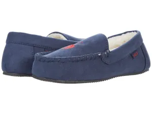 POLO RALPH LAUREN Boy's Dezi IV Moccasin Slipper (Big Kid) 7 Big Kid Moccasin,red