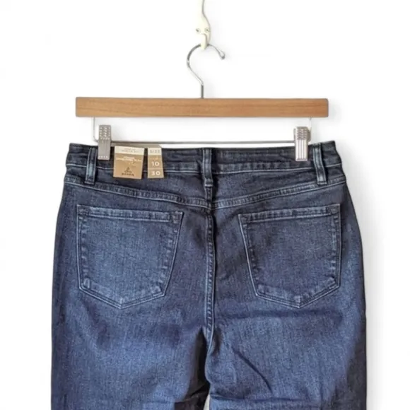 PRANA NWT Organic Dark Blue Denim Sienna Jeans sz 10