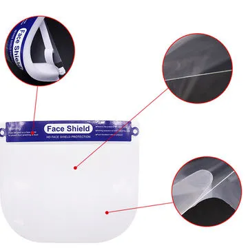 Protective Face Shield - Clear Screen & Comfortable Headband