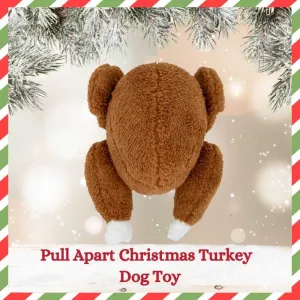Pull apart Turkey Dog Toy