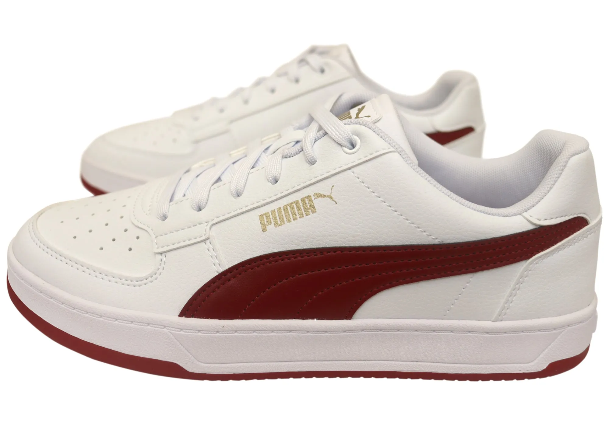Puma Mens Caven 2.0 Comfortable Lace Up Sneakers