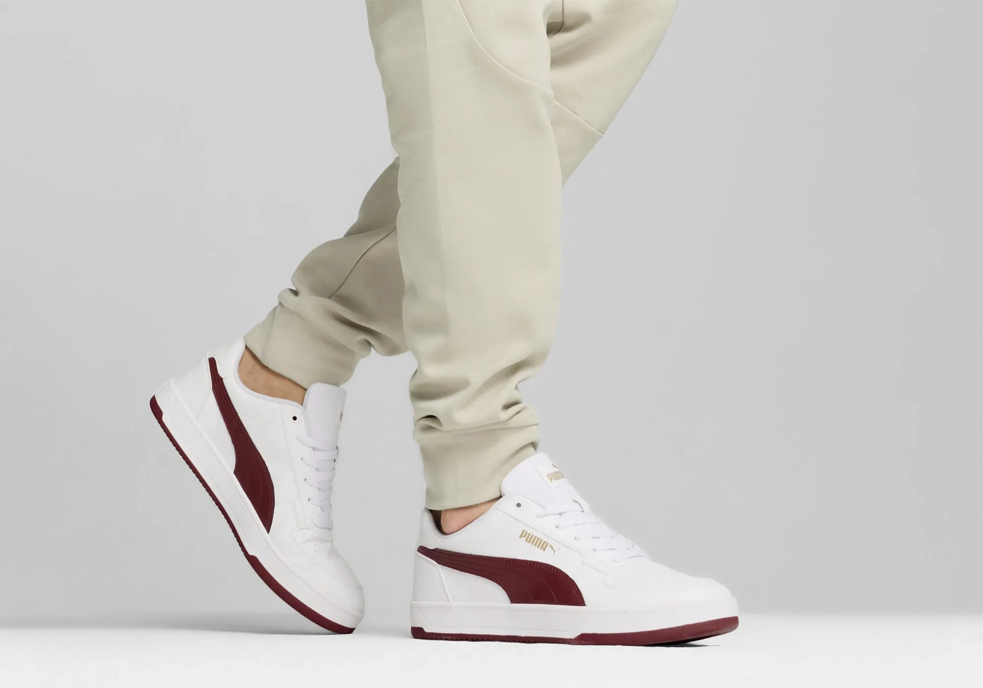 Puma Mens Caven 2.0 Comfortable Lace Up Sneakers