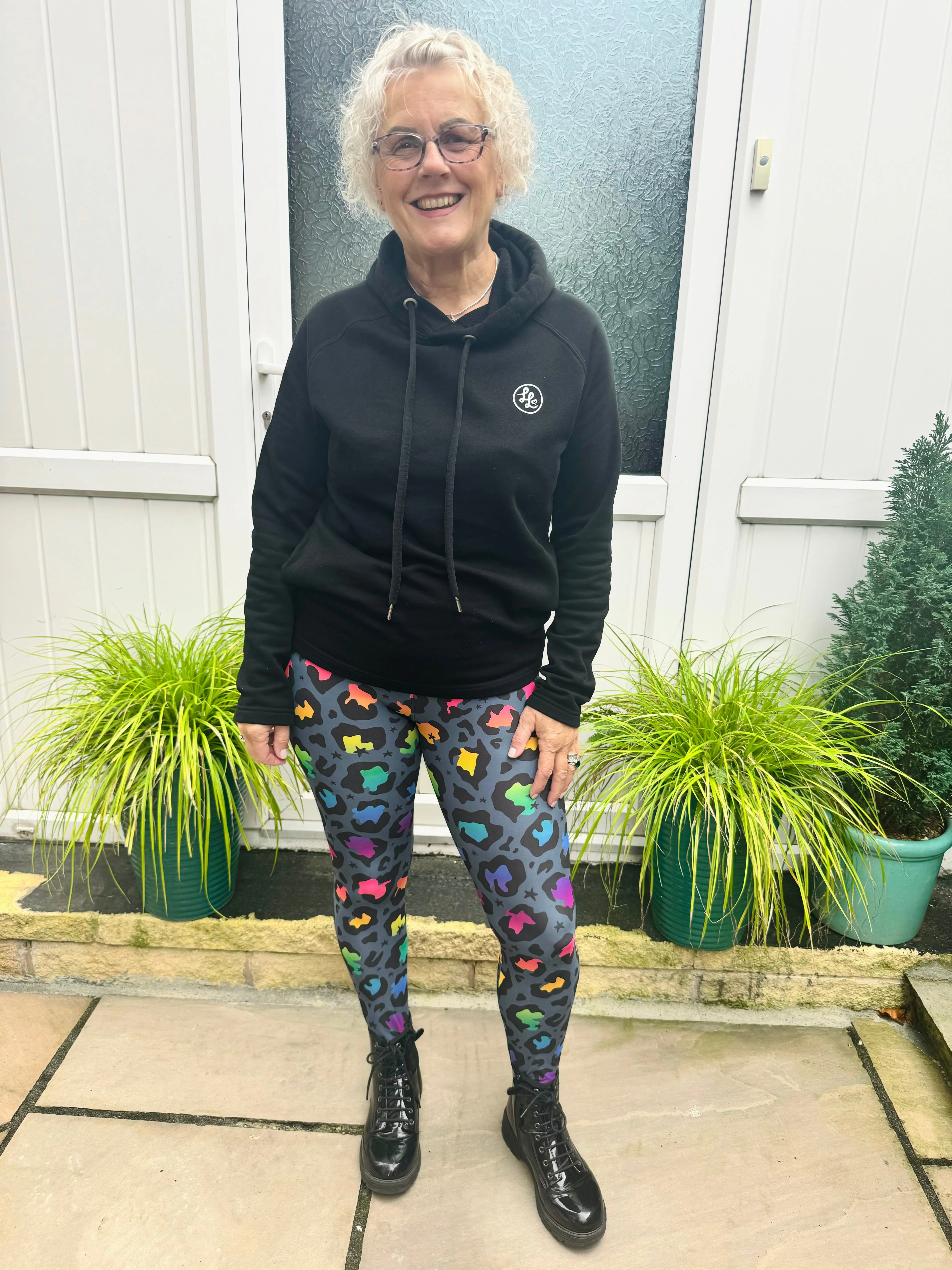 Rainbow Leopard CASUAL Leggings