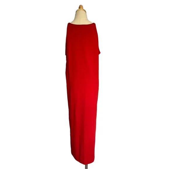 Red Lole Luisa Comfortable High Neck Maxi Dress