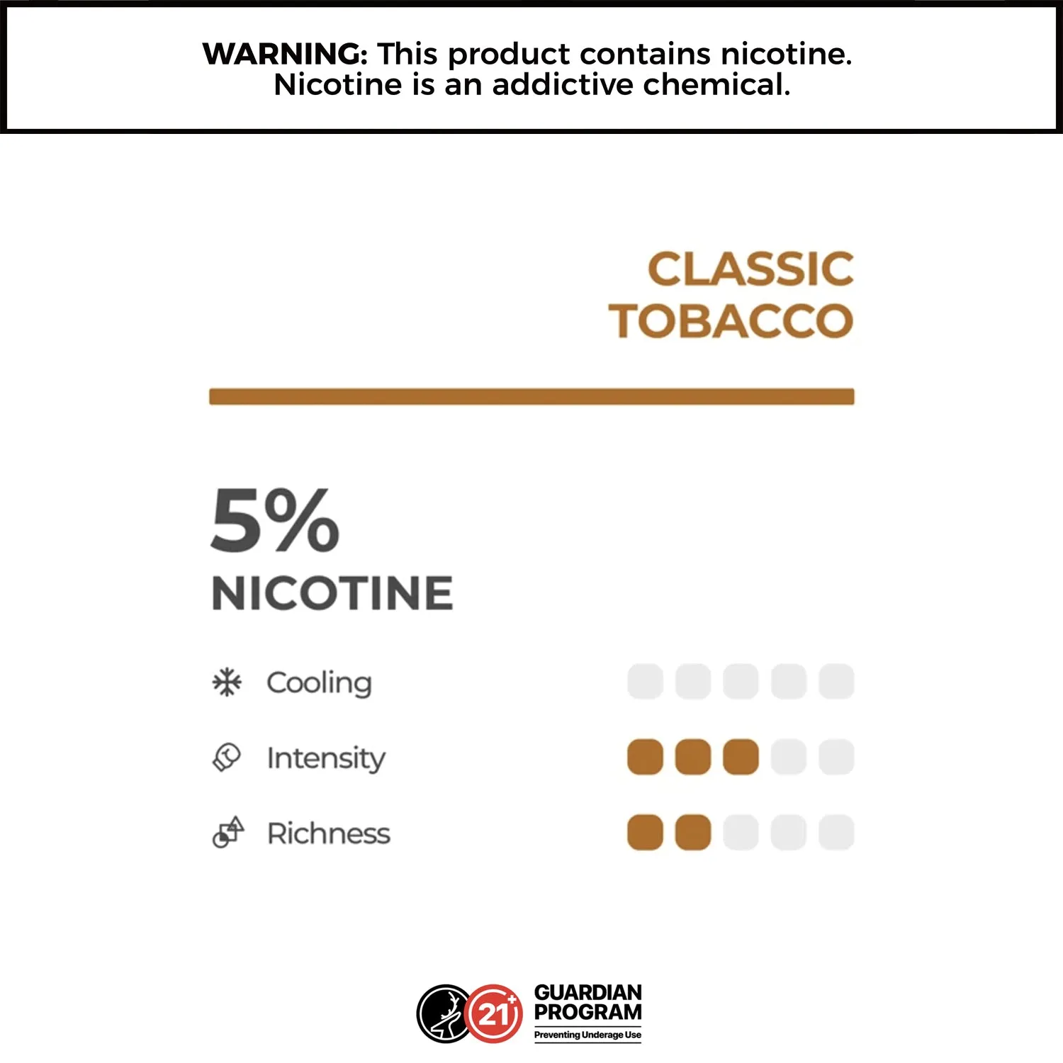RELX Pods: Classic Tobacco