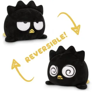 Reversible: Sanrio Badtz-Maru Plushie (Dizzy   Angry / Black)