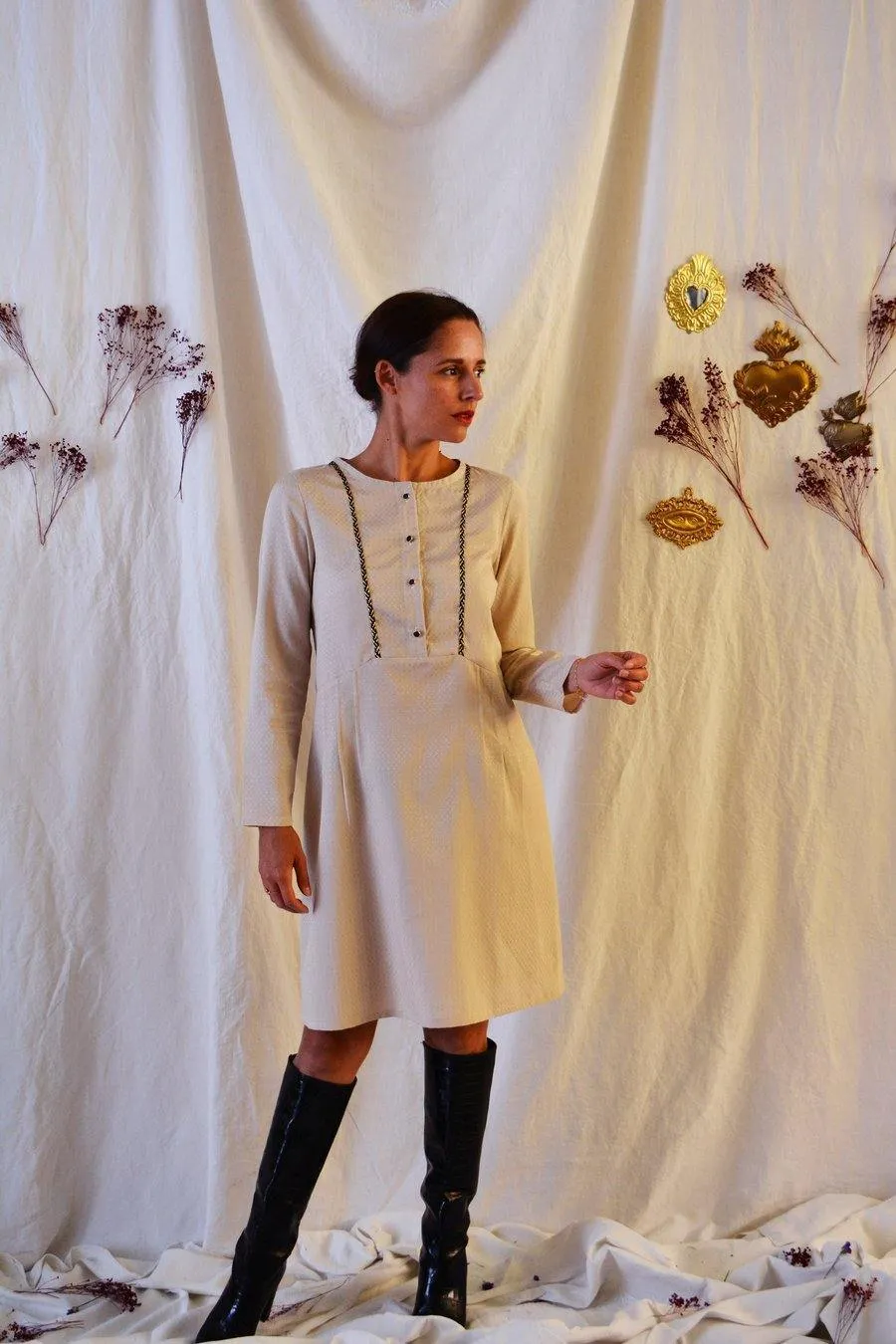 Robe/Blouse MAÏA Patron de couture Pochette - MAISON FAUVE