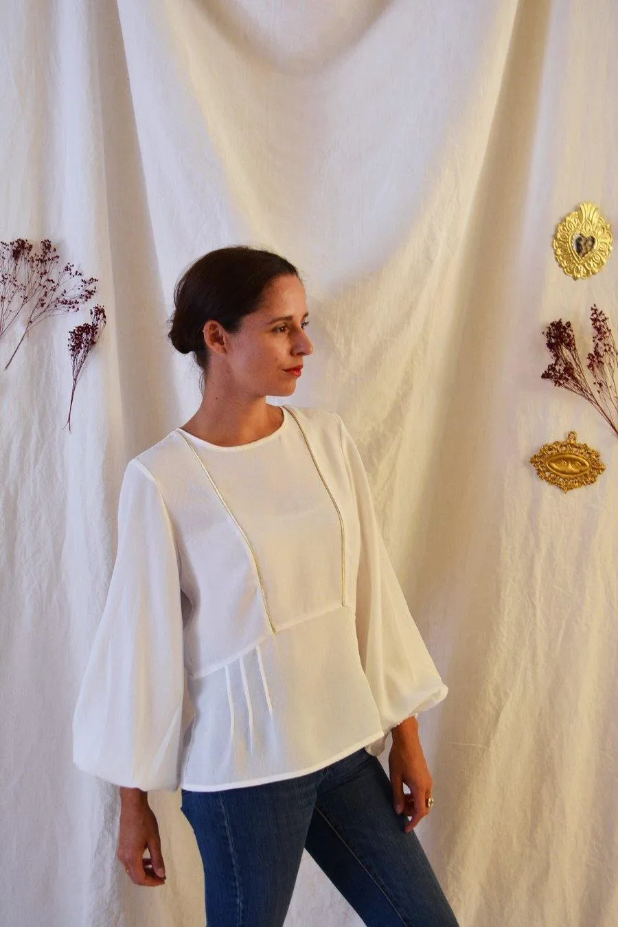 Robe/Blouse MAÏA Patron de couture Pochette - MAISON FAUVE
