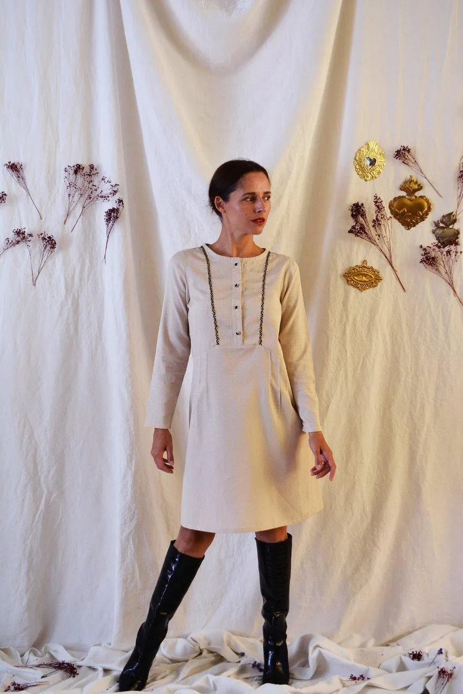 Robe/Blouse MAÏA Patron de couture Pochette - MAISON FAUVE