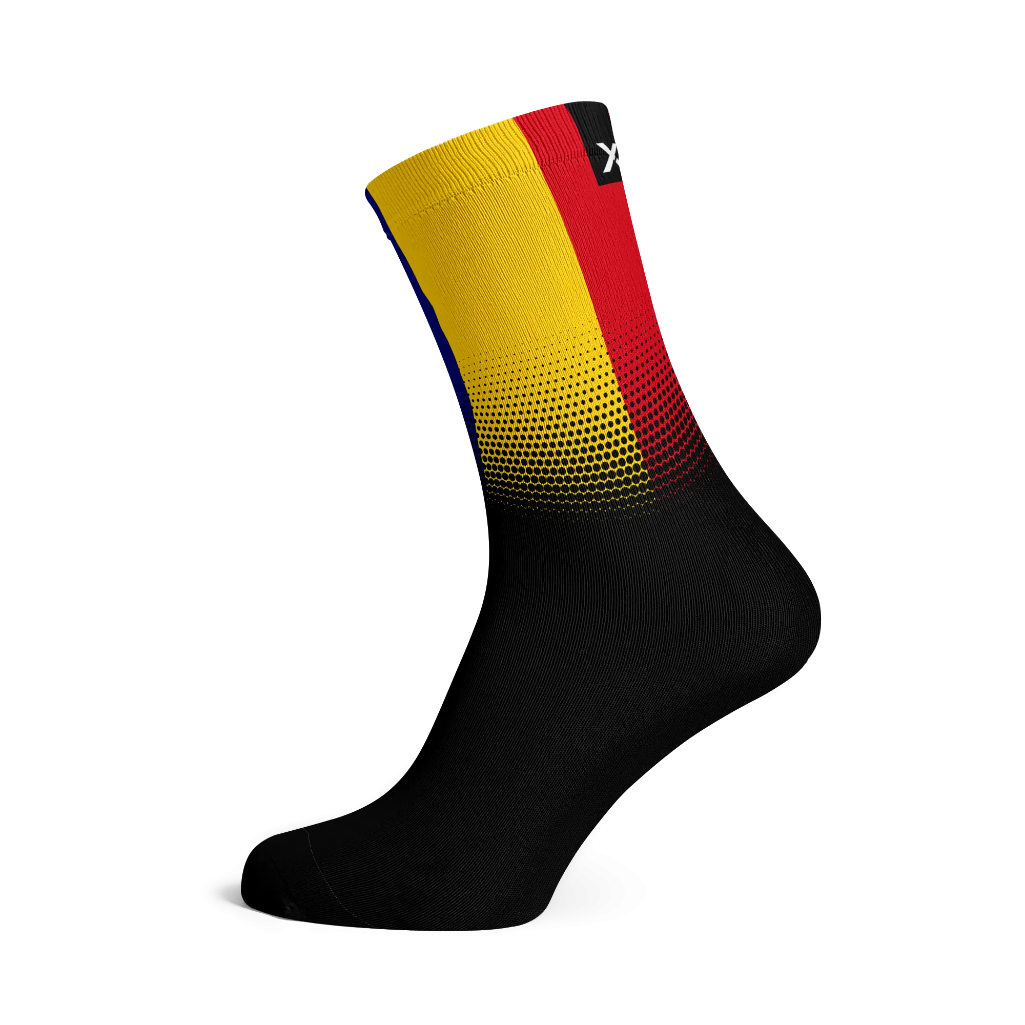 Romania Flag Socks