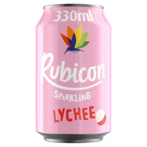 Rubicon Sparkling Lychee Juice Drink PMP 330ml (Case of 24)