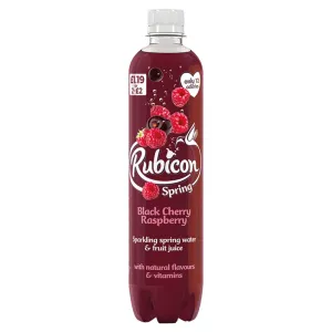 Rubicon Spring Black Cherry & Raspberry, PMP 500ml (Case of 12)