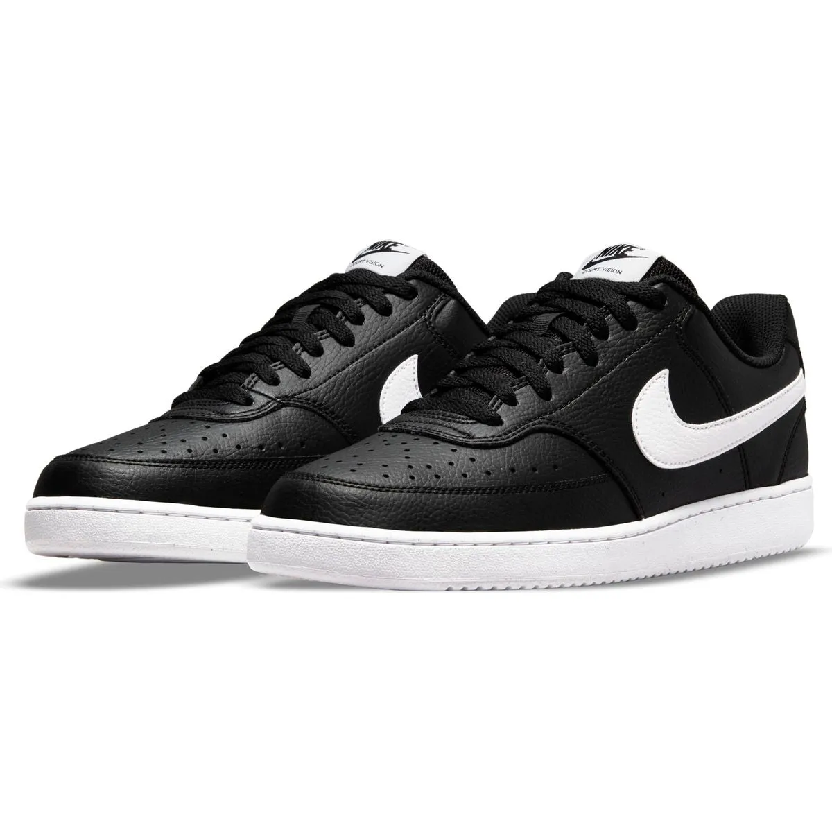 SCARPE NIKE COURT VISION LOW NEXT NATURE SNEAKERS NERE
