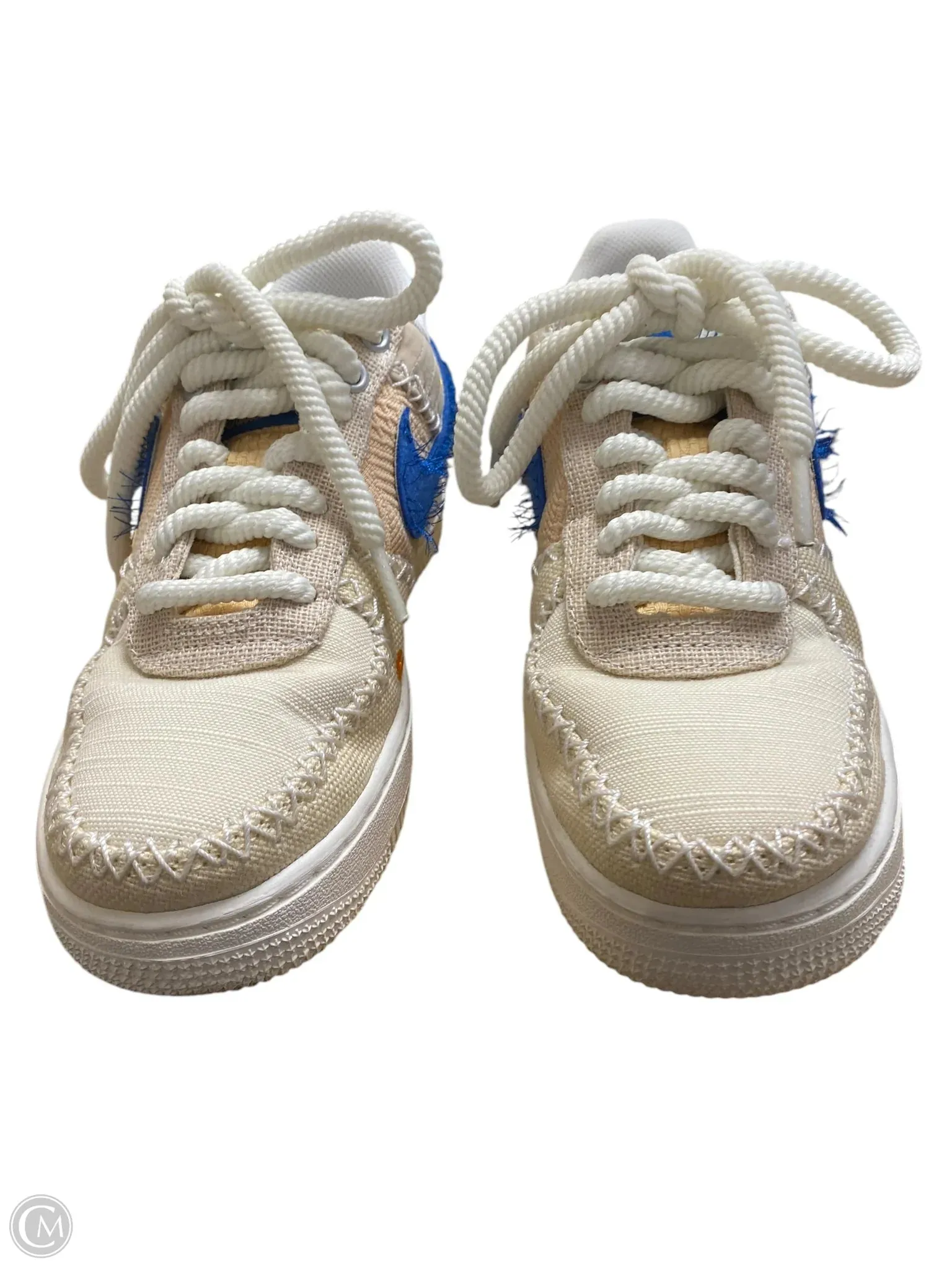 Shoes Sneakers By Nike In Tan, Size: 5