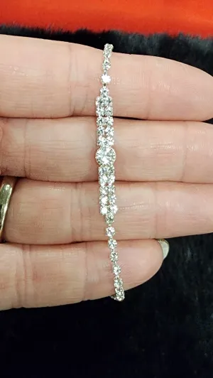 Simple Rhinestone Bracelet