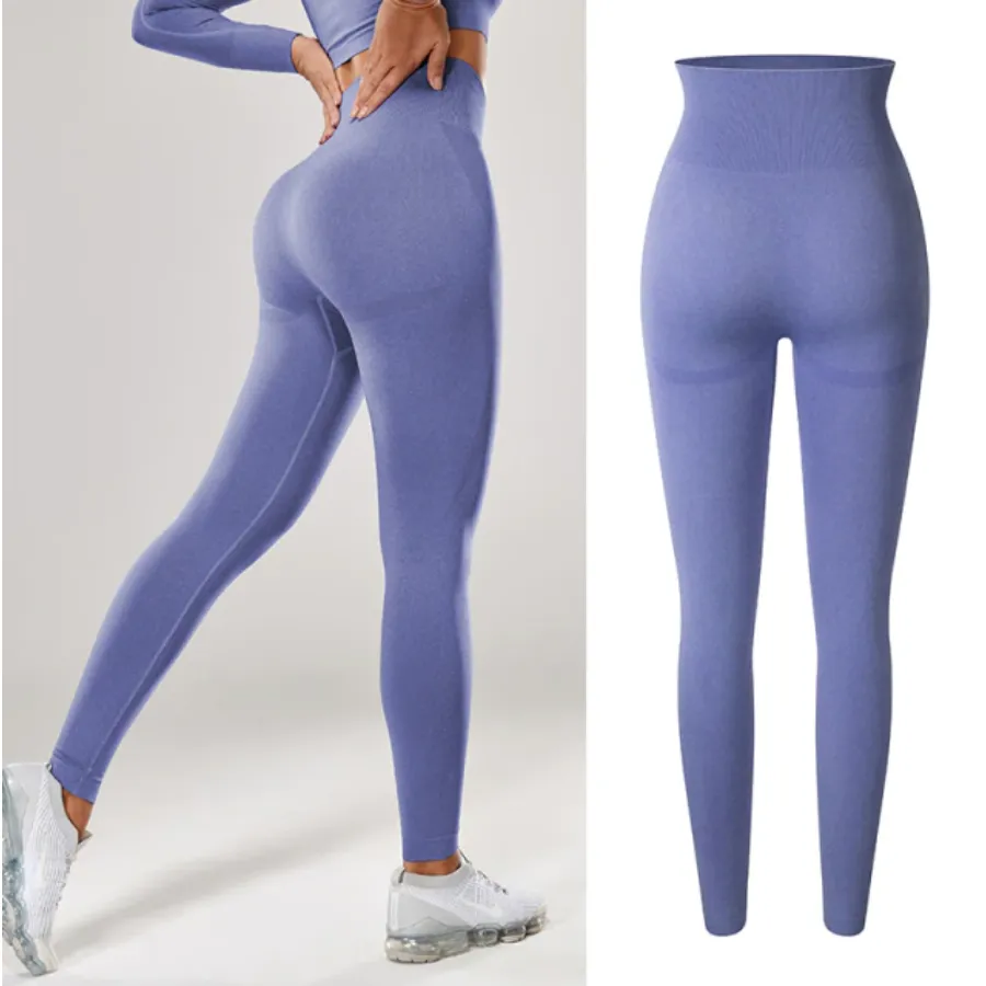 Soft Shade Leggings - Blue-Style 1