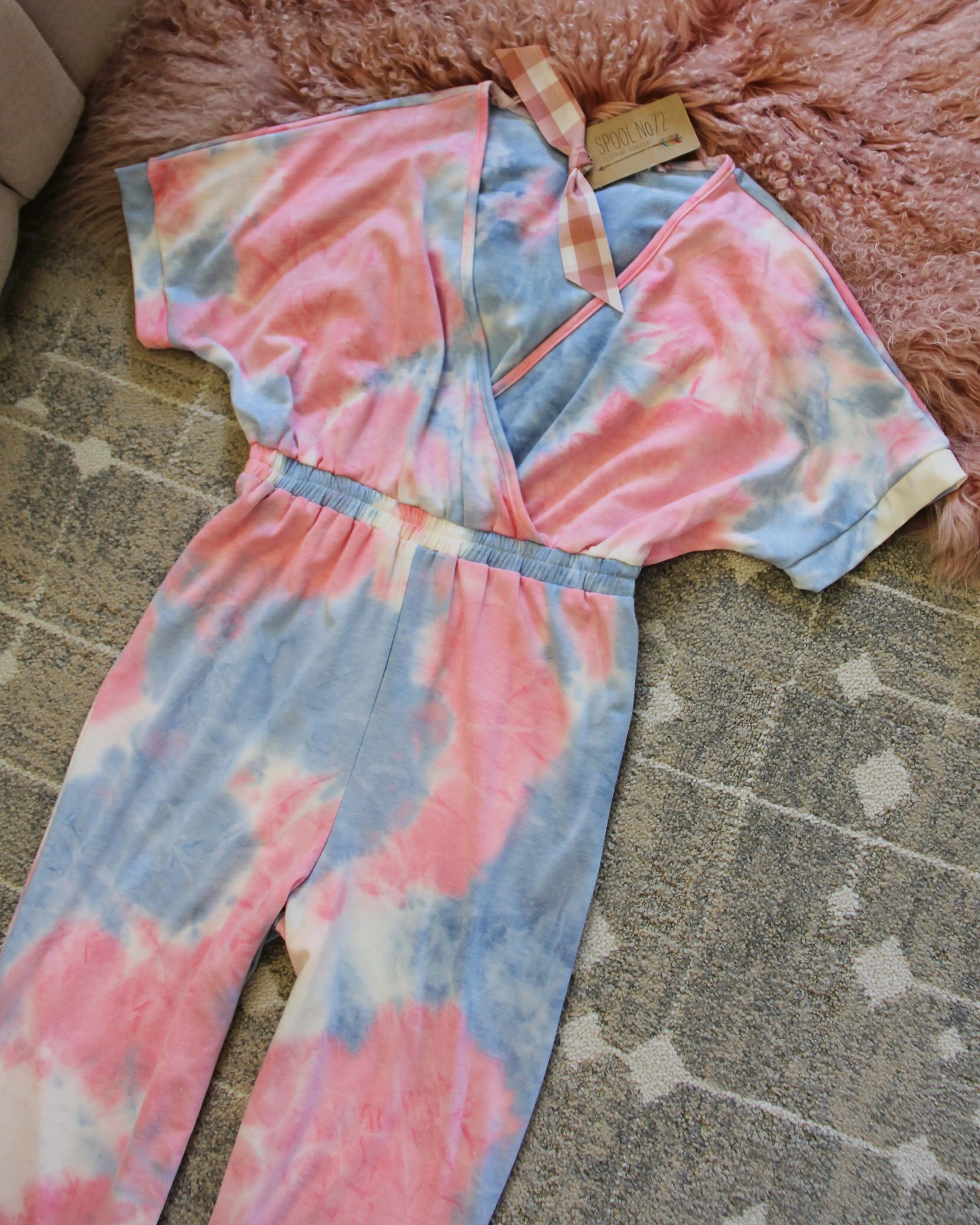 Soft Tie Dye Jumpsuit