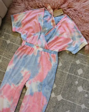 Soft Tie Dye Jumpsuit