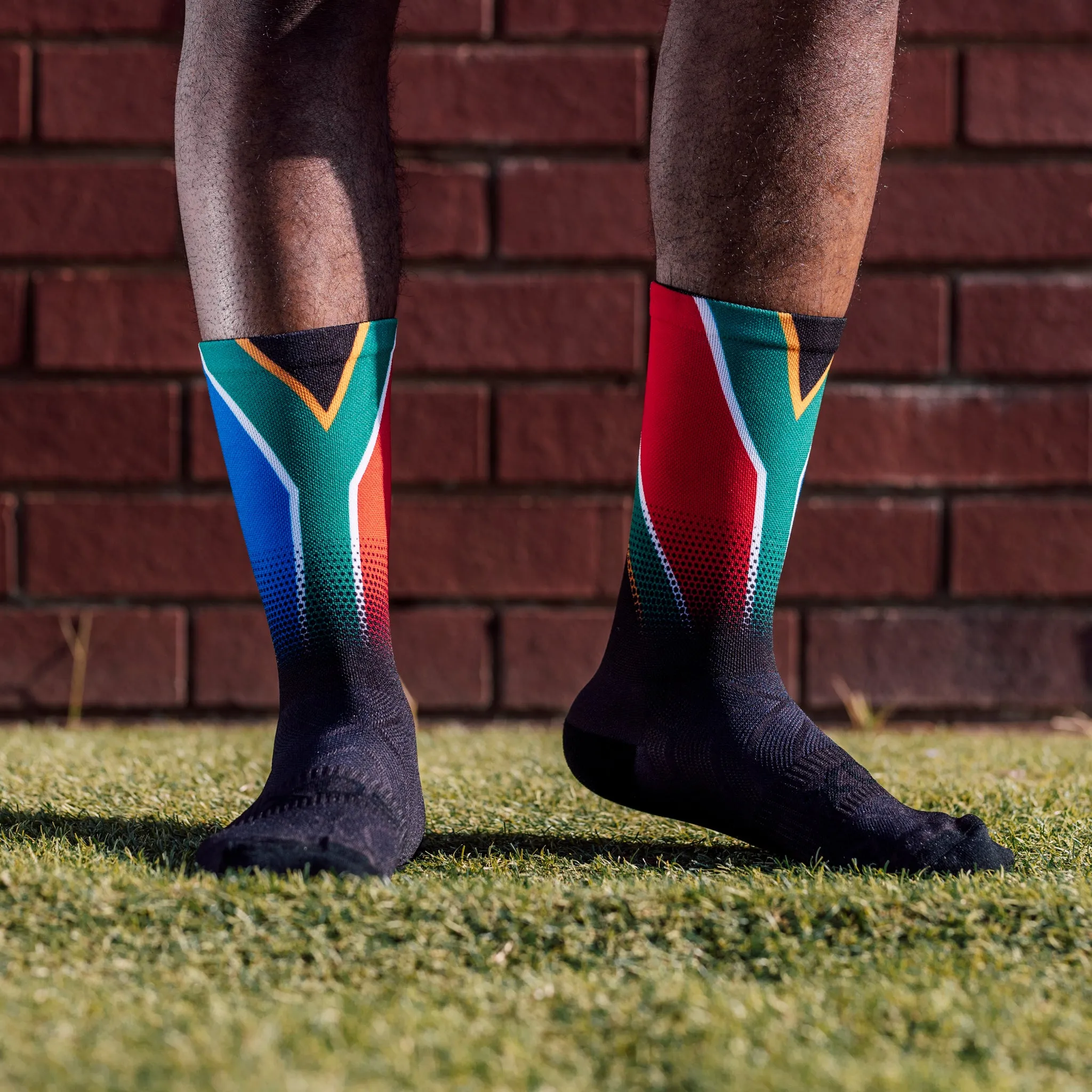 South Africa Flag Socks