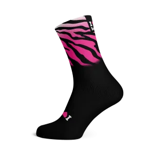 Sox - ILoveBoobies Pink Zebra Socks