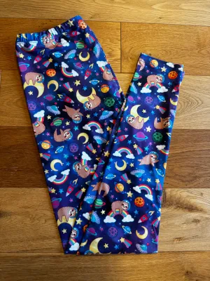 Space Sloths CASUAL Leggings