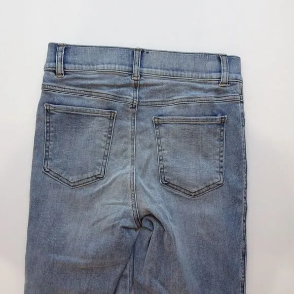 SPANX Skinny Jeans Denim Light Vintage Wash Blue Shaping Stretch NWT Size S $128