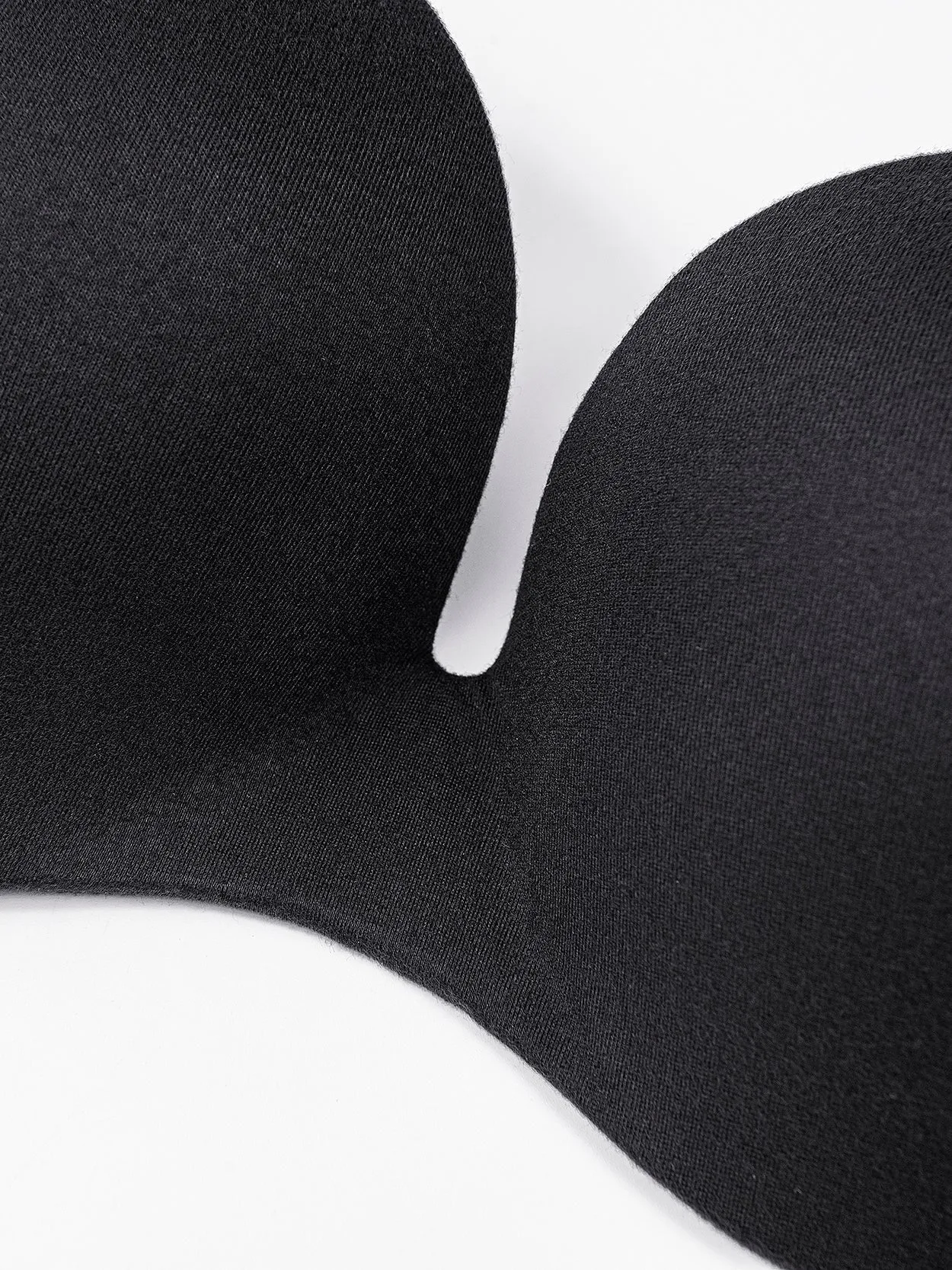 Super Padded T-Shirt Bra Add Two Cups Black