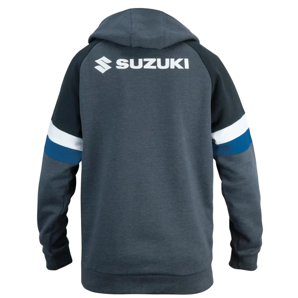 Suzuki Team Blue Zipped Hoodie