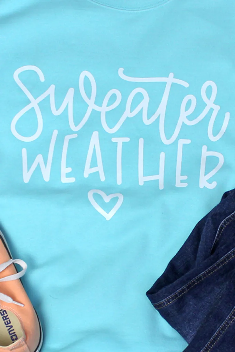 Sweater Weather Unisex Fleece Crew