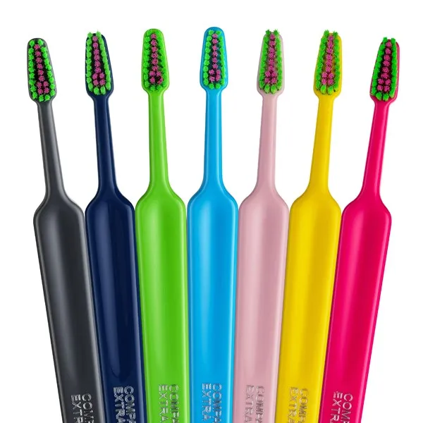 TePe Colour Compact Extra Soft Toothbrush 1x Cello Pack (One Toothbrush)