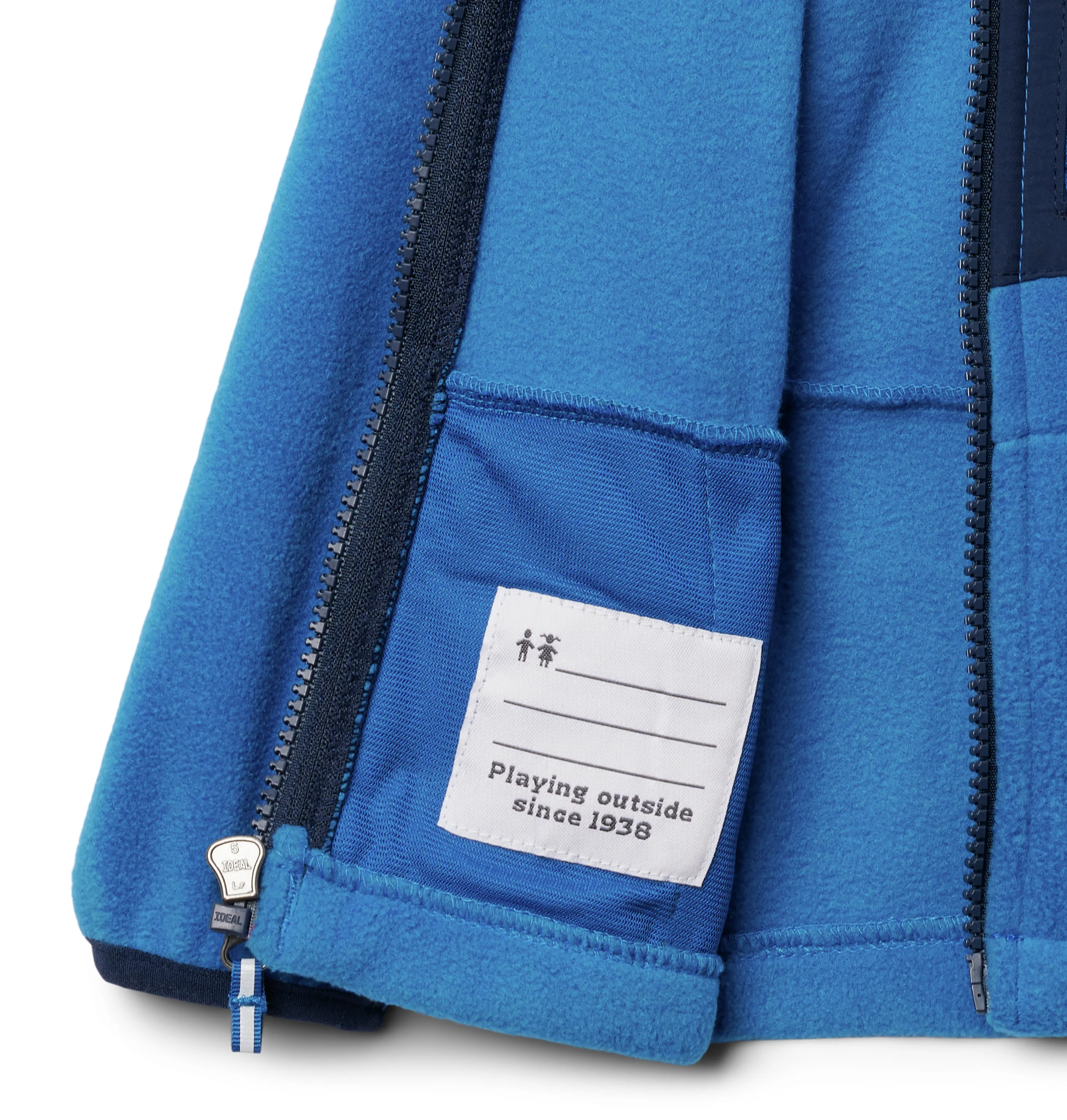 TODDLER FAST TREK III FLEECE FULL ZIP - BRIGHT INDIGO