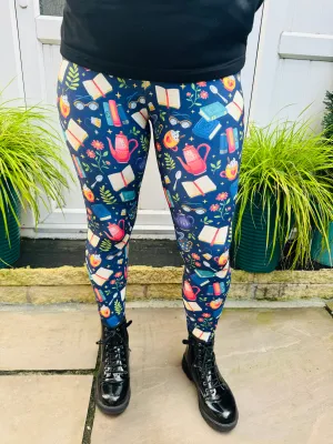 Tomes and Tea CASUAL Leggings