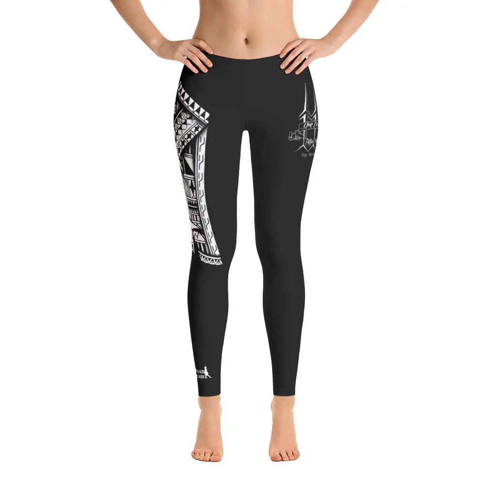 Tribal Hammerhead Leo Pugram Leggings