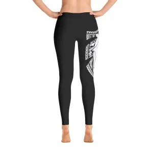 Tribal Hammerhead Leo Pugram Leggings
