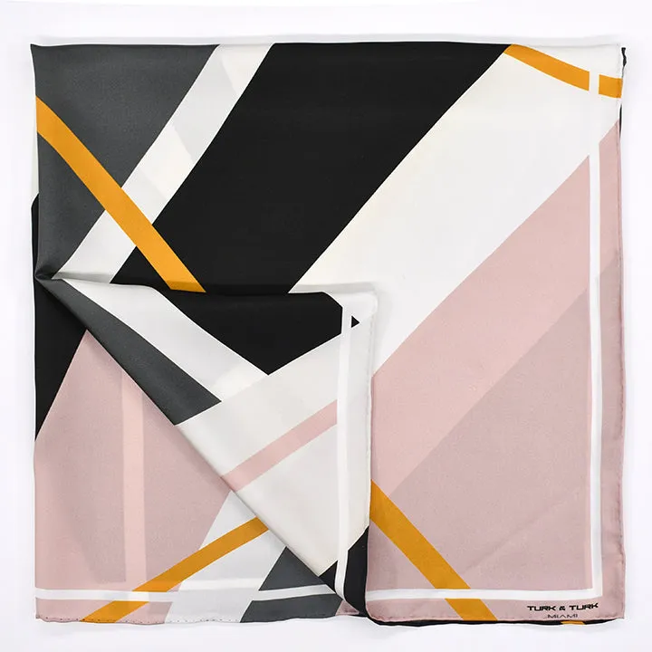 TT GEO PINK SCARF