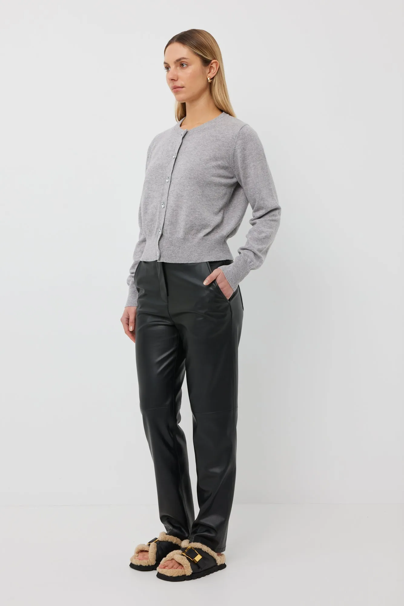 TUESDAY LABEL - Annie Cardi (Grey Cashmere)