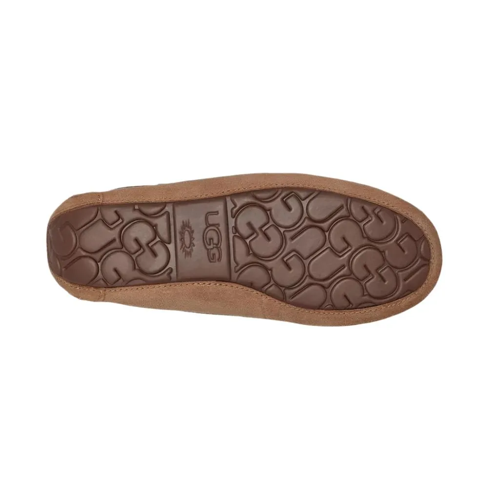 Ugg Big Girls Dakota Moccasin Suede Slipper Chestnut