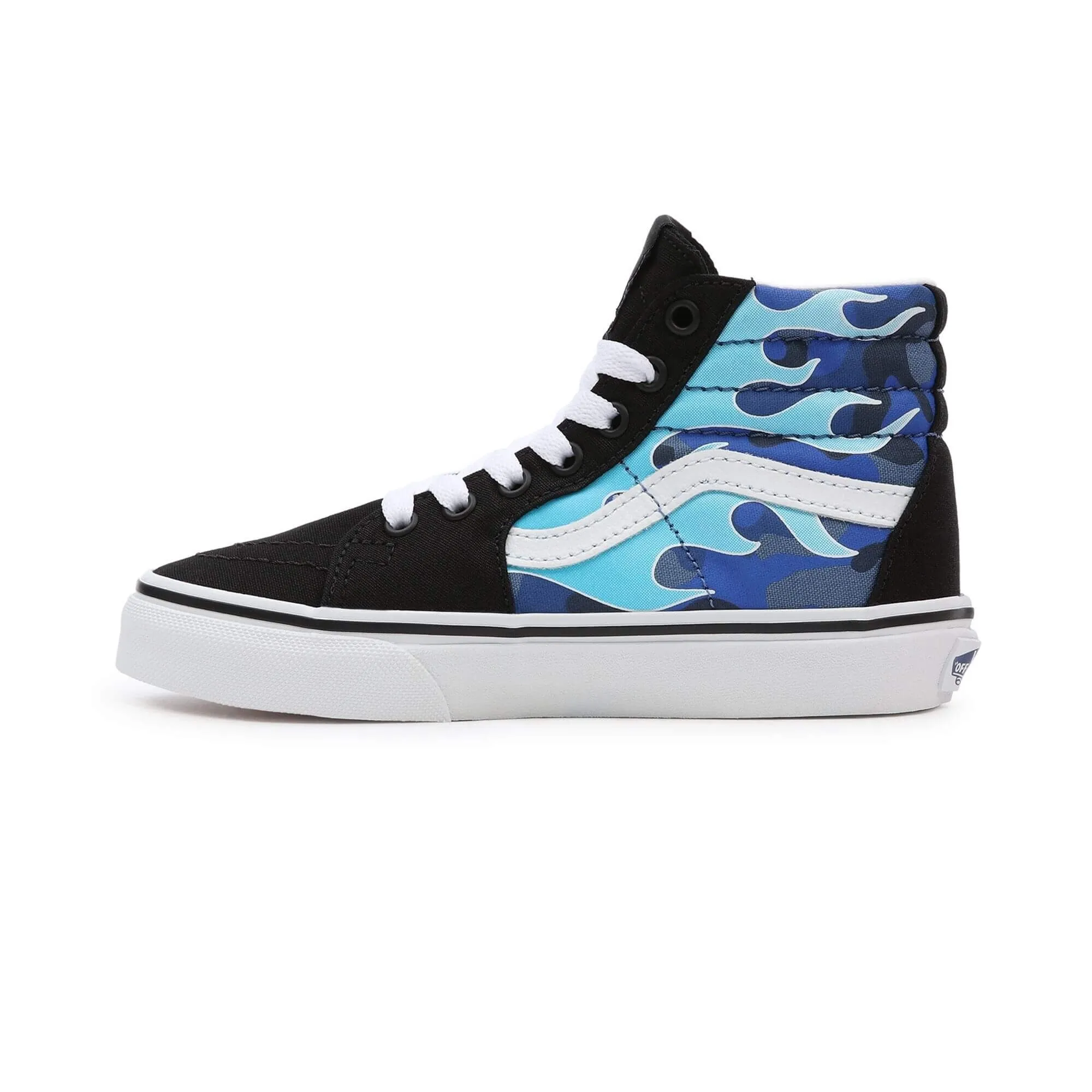 VANS UY SK8-Hi (CAMO FLAME) BLACK/Ice Flame