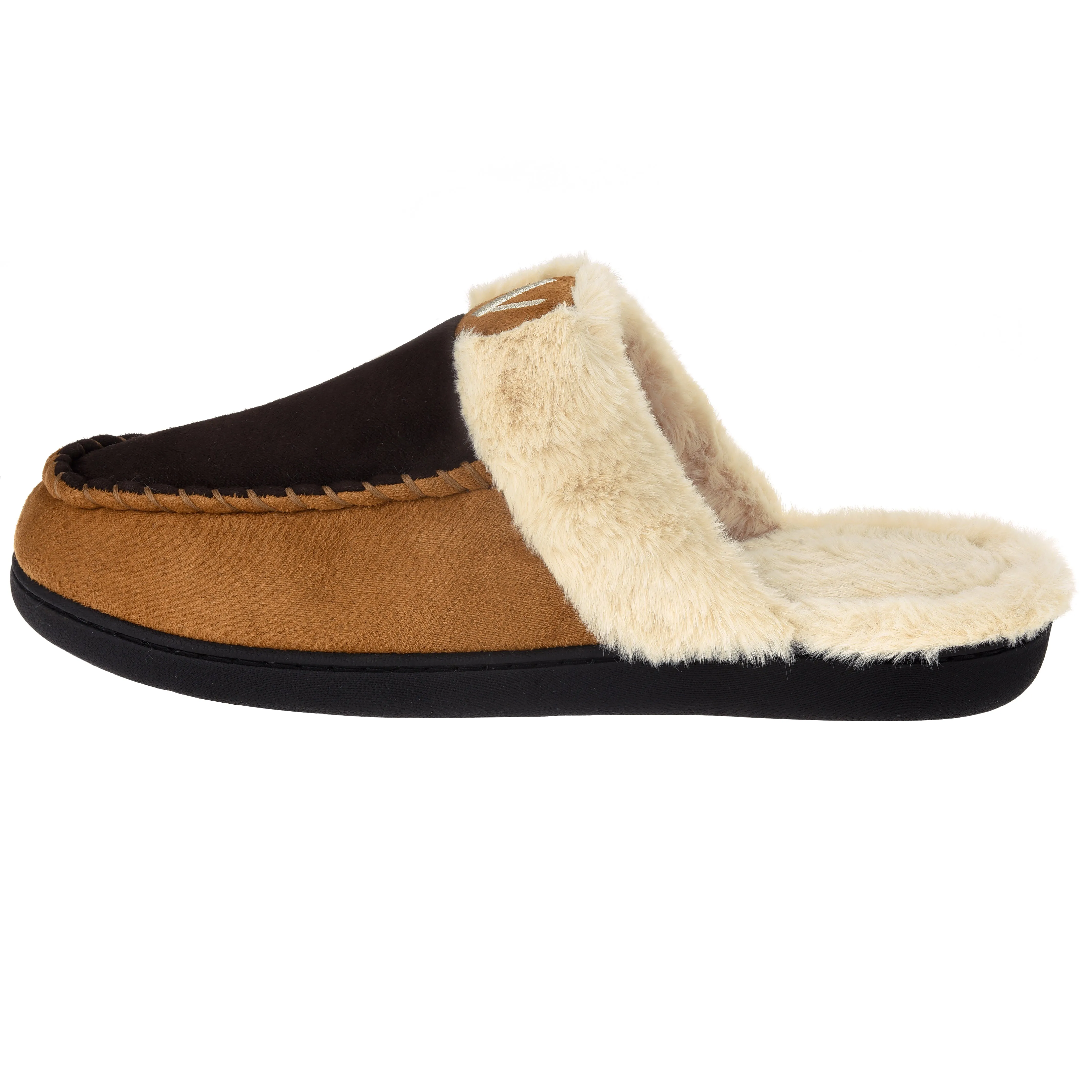 VONMAY Men's Comfy Fuzzy House Slipper Scuff Memory Foam Moccasin