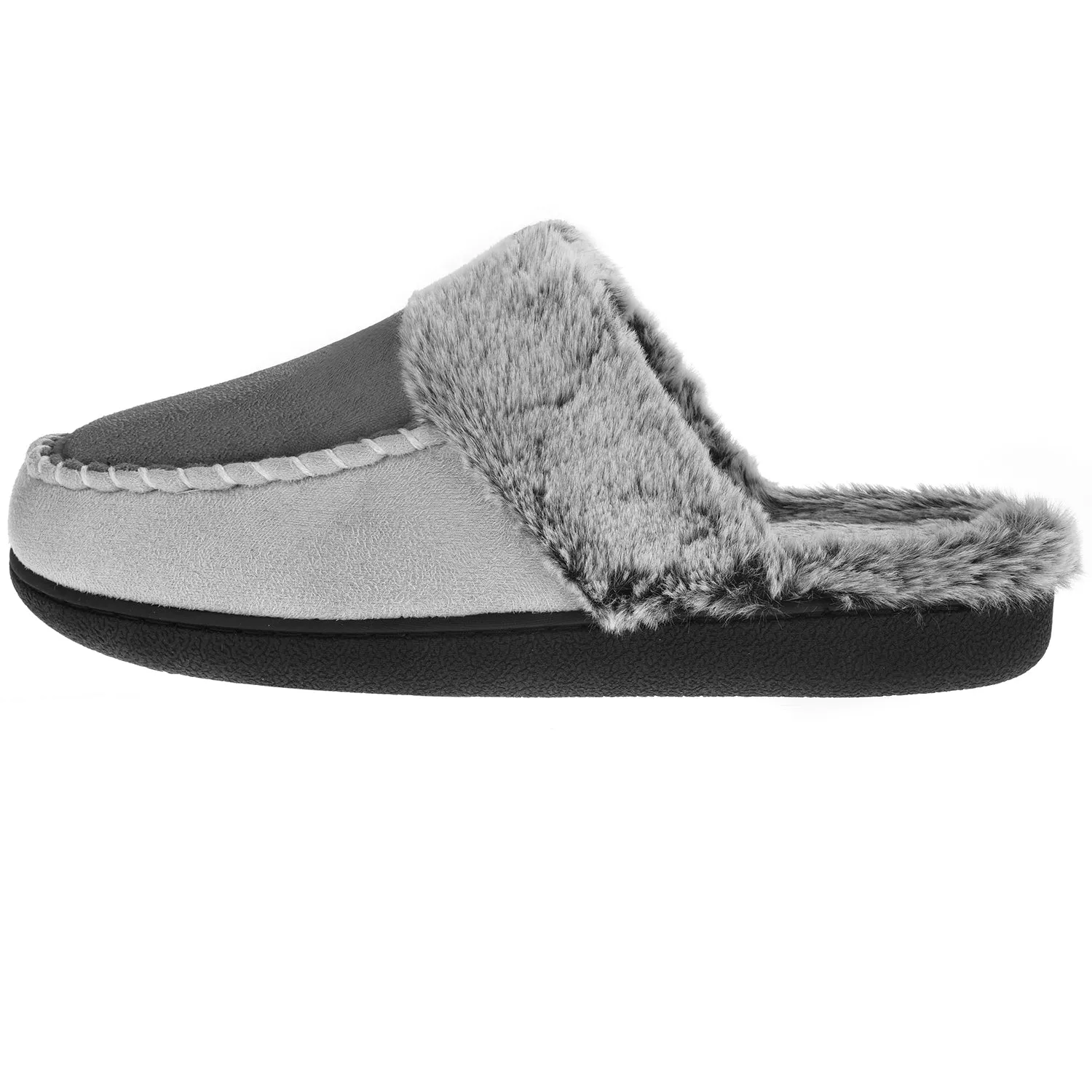 VONMAY Women's Comfy Fuzzy House Slipper Scuff Memory Foam Moccasin