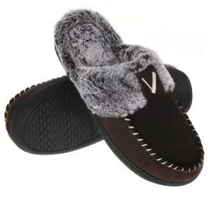 VONMAY Women's Comfy Fuzzy House Slipper Scuff Memory Foam Moccasin