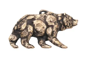 Walking Bear Belt Buckle