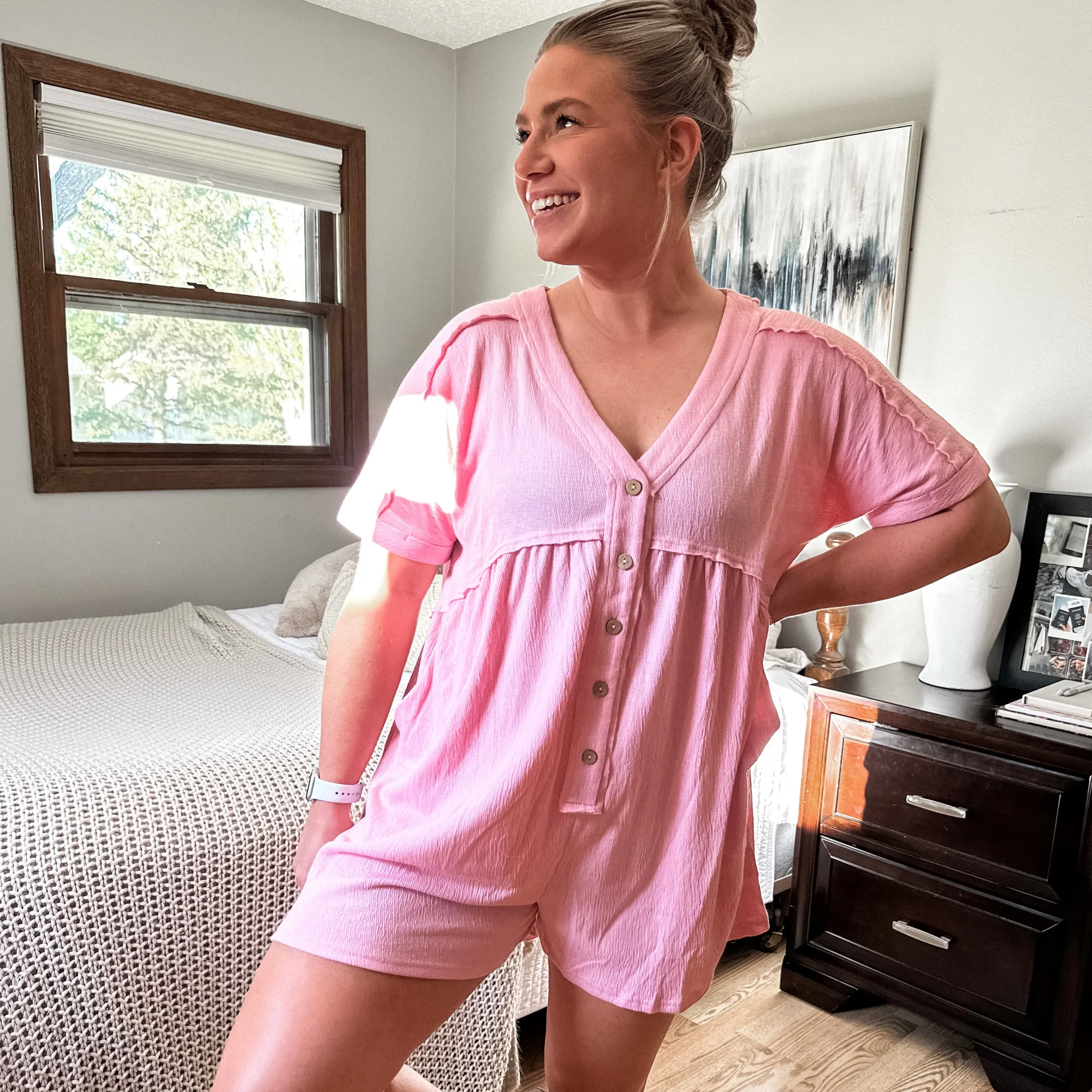 Walking On Sunshine Romper