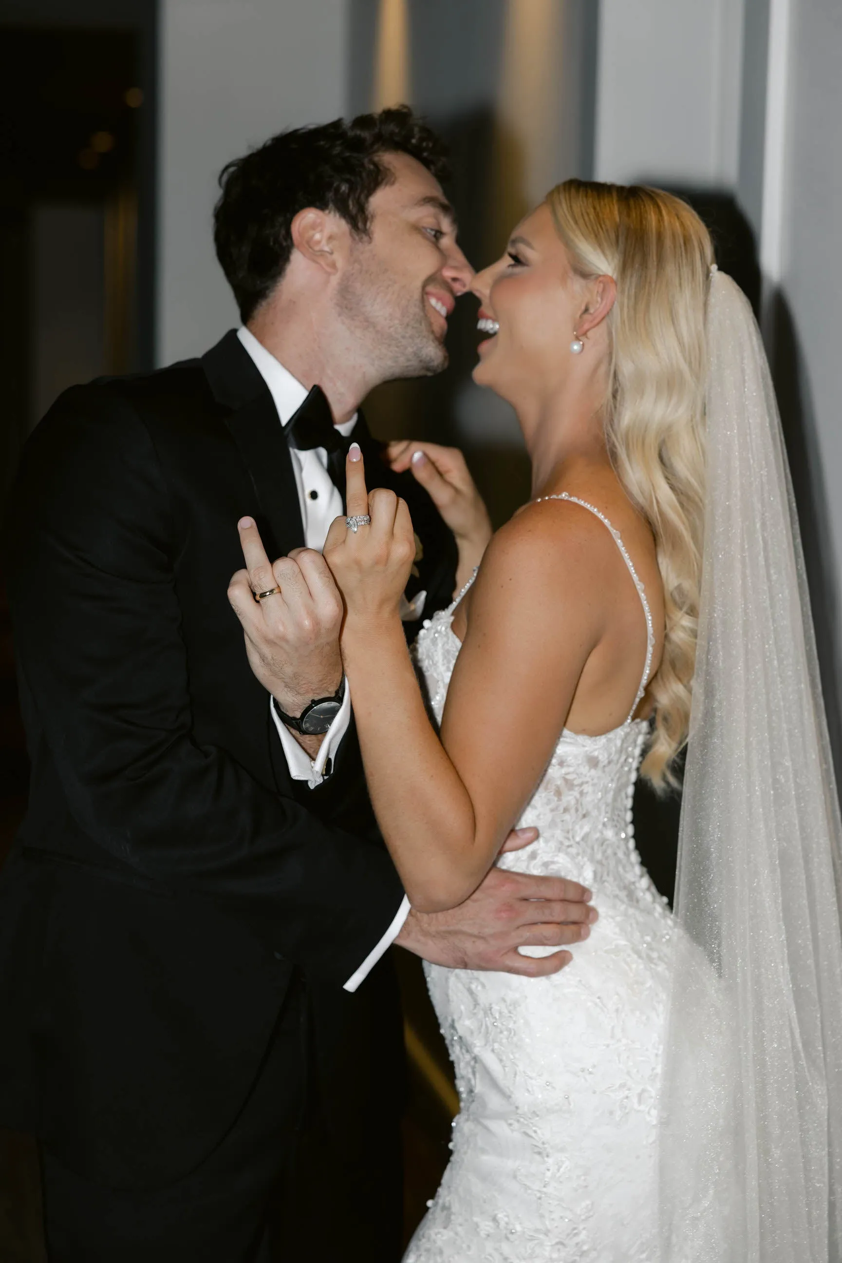 Waltz Length Wedding Veil, Raw Edge Ballet Bridal Veil