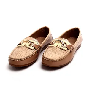 Women's Loafers - Beige