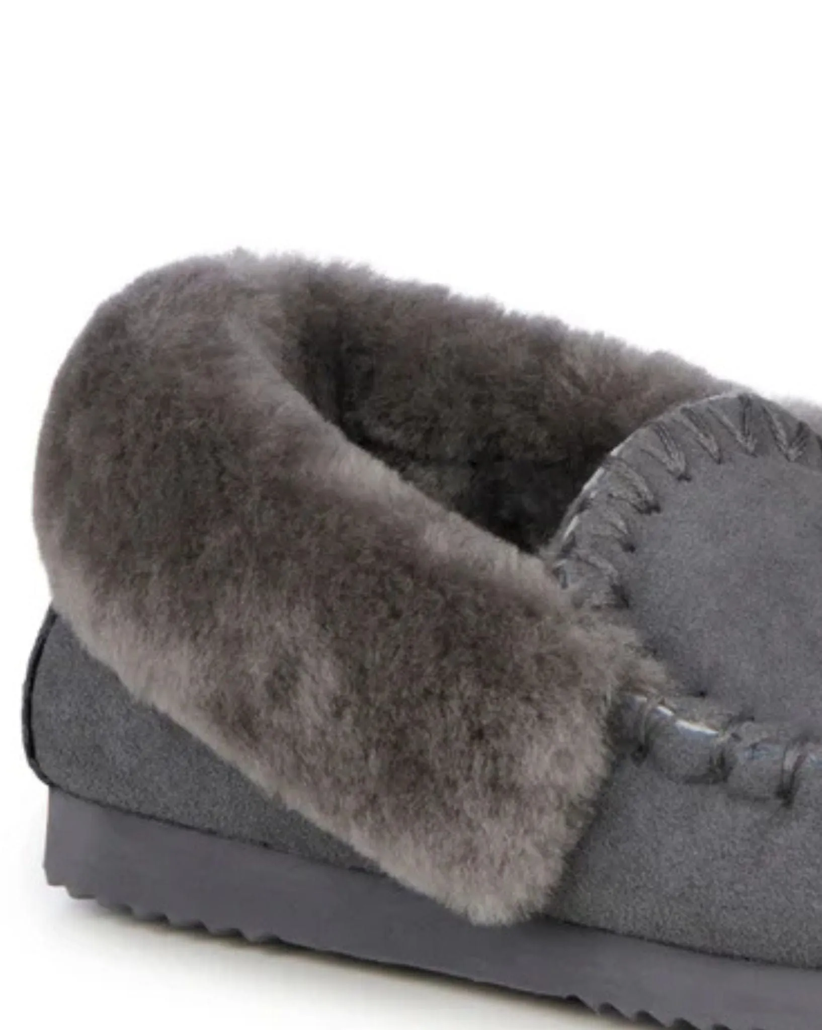 Womens Molly Moccasin - Charcoal I 6
